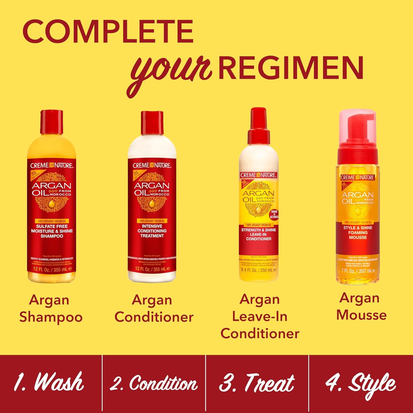 Argan Oil Intensive Conditioning Treatment, 12 Ounce