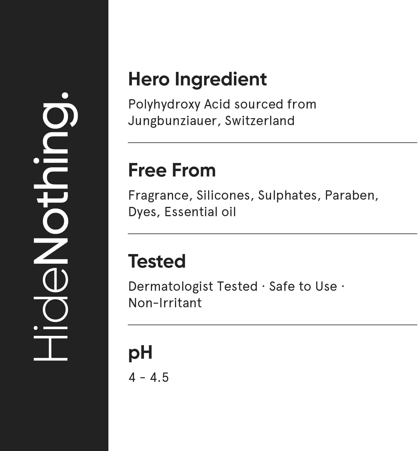 PHA 03% Toner for Pore Tightening & Mild Exfoliation | Hydrating Face Toner for Glowing Skin | Alcohol Free | for Oily, Acne Prone Skin | 150 Ml, 5 Fl Oz (Pack of 1)