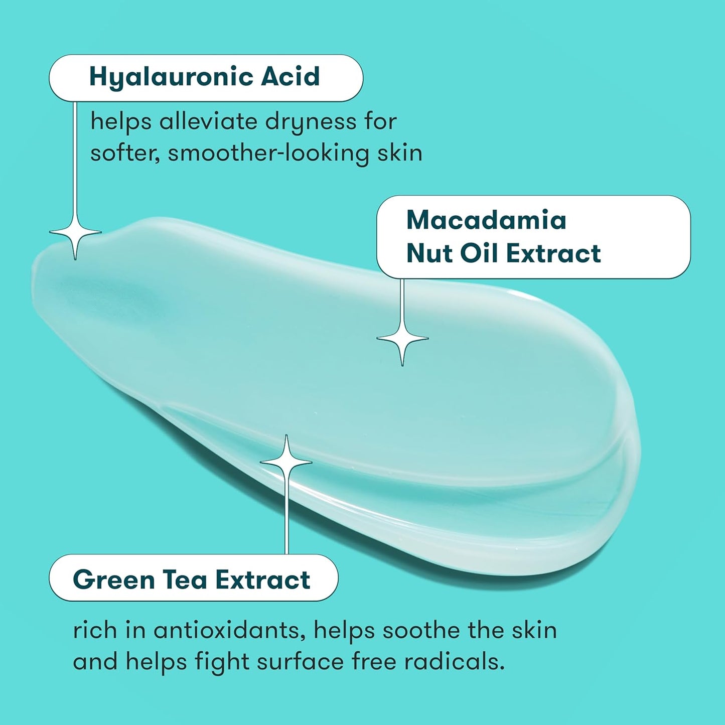 Green Tea and Hyularonic Acid Moisturizer for Dry Skin, Hydrating Face Moisturizer for Oily Skin, Dry Skin and Acne Prone Skin - 3 Oz