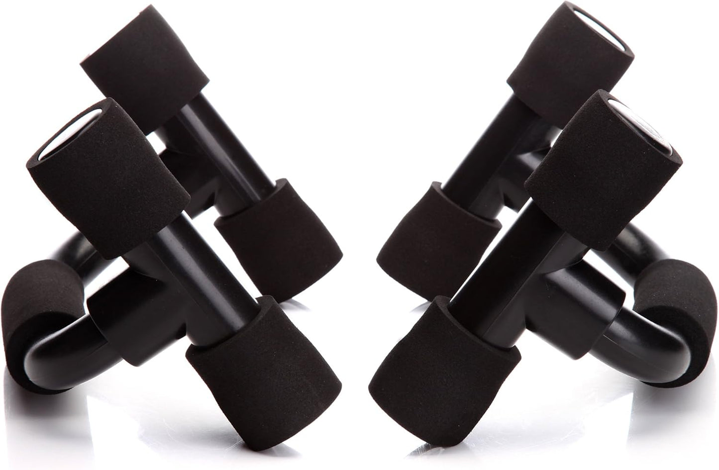 Push up Bars Gym Exercise Equipment Fitness 1 Pair Pushup Handles with Cushioned Foam Grip and Non-Slip Sturdy Structure