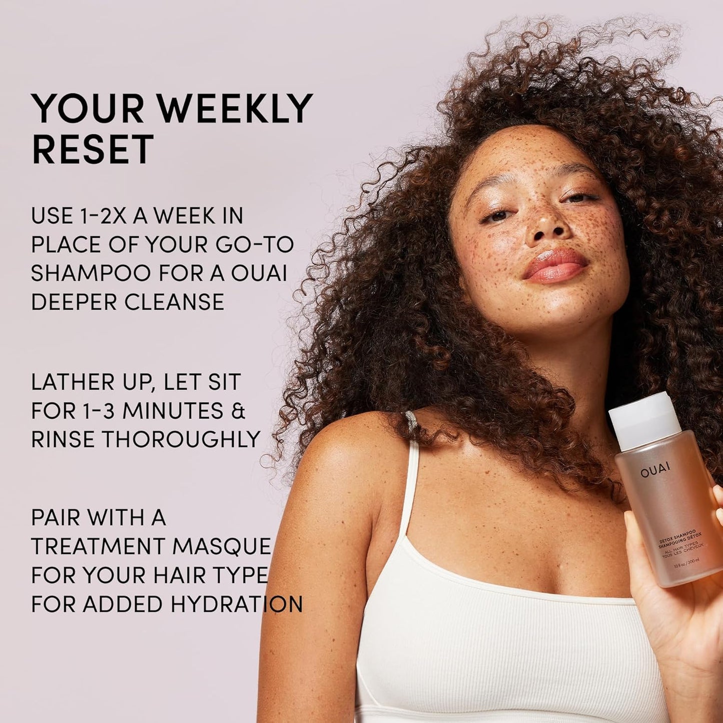 Detox Shampoo. Clarifying Cleanse for Dirt, Oil, Product and Hard Water Buildup. Get Back to Super Clean, Soft and Refreshed Locks. Free from Parabens, Sulphates and Phthalates (300Ml)