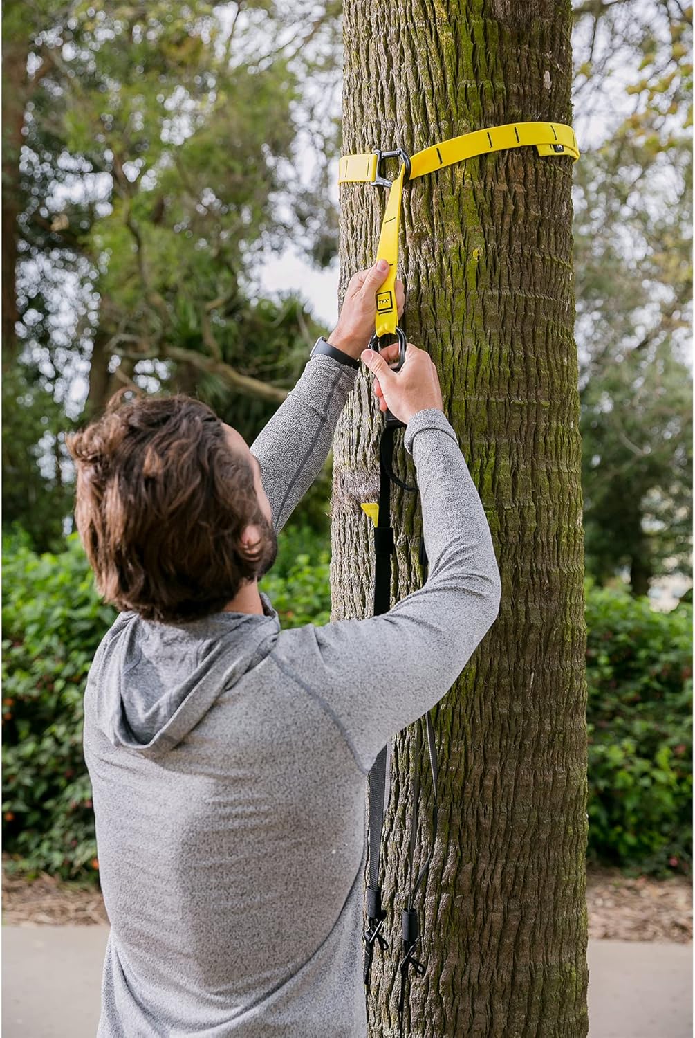 GO Suspension Trainer System: Lightweight & Portable| Full Body Workouts, All Levels & All Goals| Includes Get Started Poster, 2 Workout Guides & Indoor/Outdoor Anchors