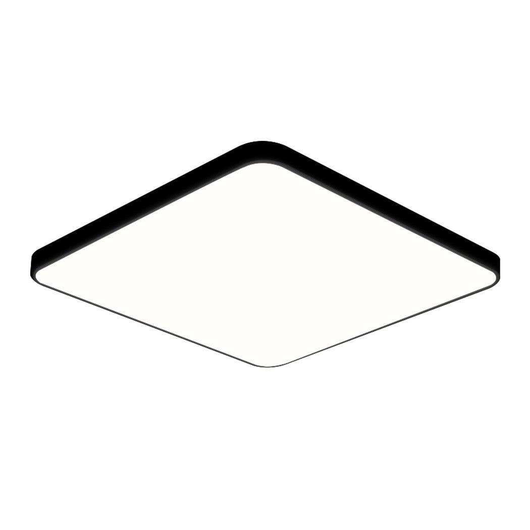 Emitto Ultra-Thin 5Cm LED Ceiling down Light Surface Mount Living Room Black 27W