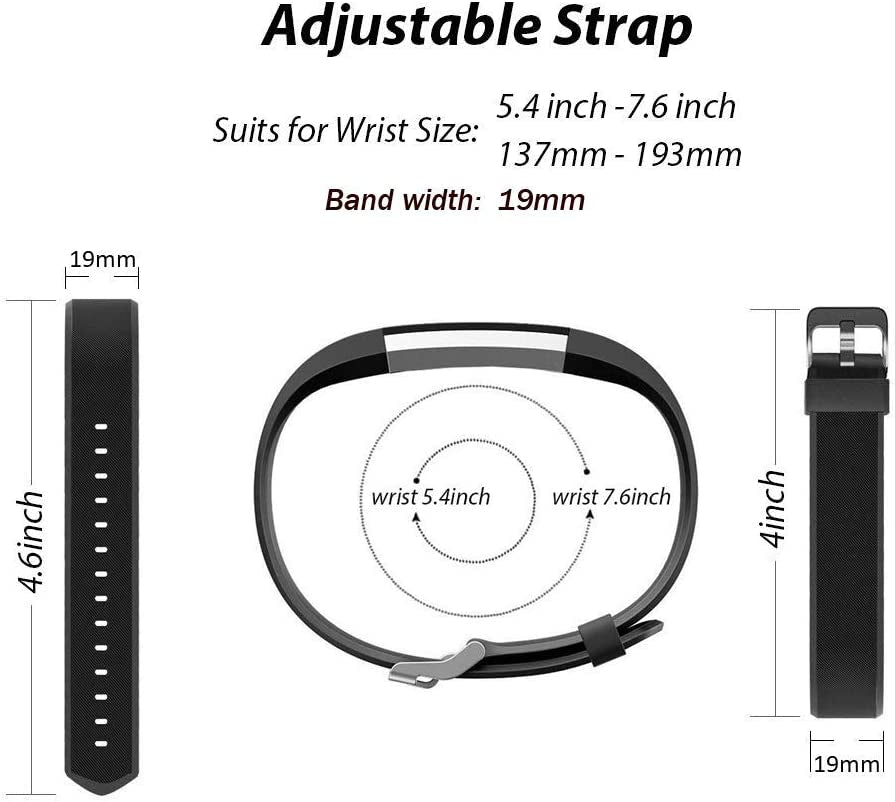 Id115Plus HR Band for Letscom, Lintelek, Letsfit Id115Plus HR Fitness Tracker
