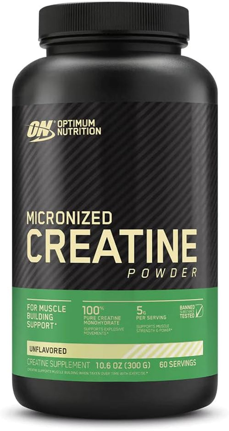 Micronized Creatine Powder, Unflavoured, 600G