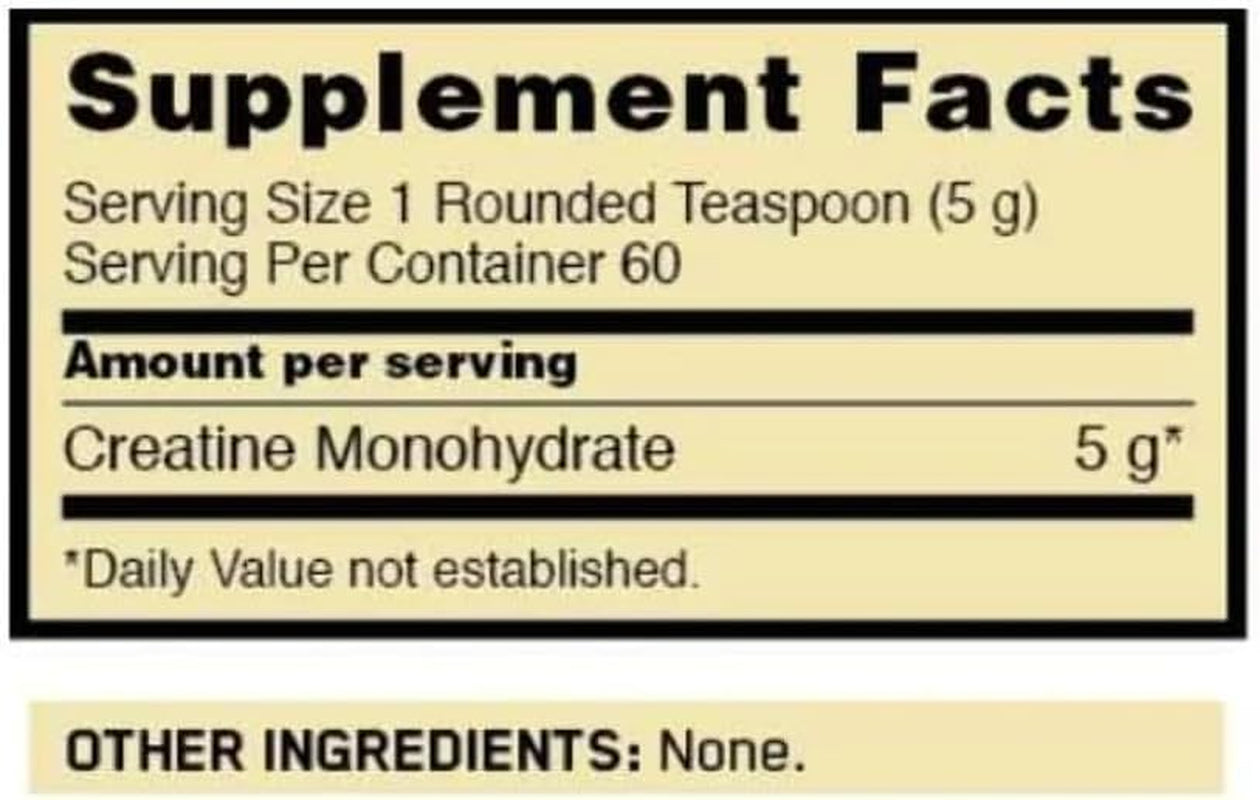 Micronized Creatine Powder, Unflavoured, 600G