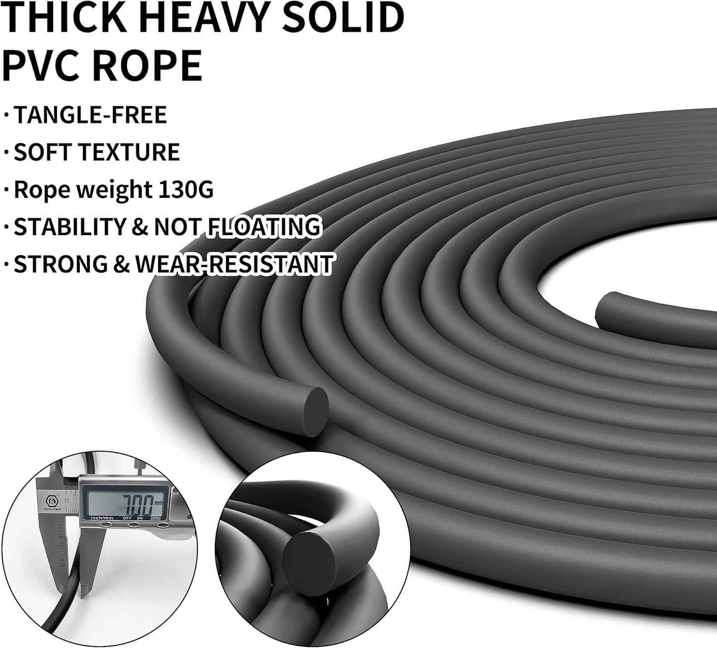 Skipping Rope Double Weighted Jump Rope 360° Swivel Ball Bearings Tangle-Free Double Fat Burning with Aluminum Handle Weighted Jumping Rope for Endurance Weight Lose Crossfit MMA Cardio & Workouts