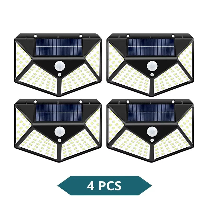Multifunctional Solar Lamp Outdoor Garden Decoration Solar Led Light Waterproof Sunlight Powered Spotlight with Motion Sensor