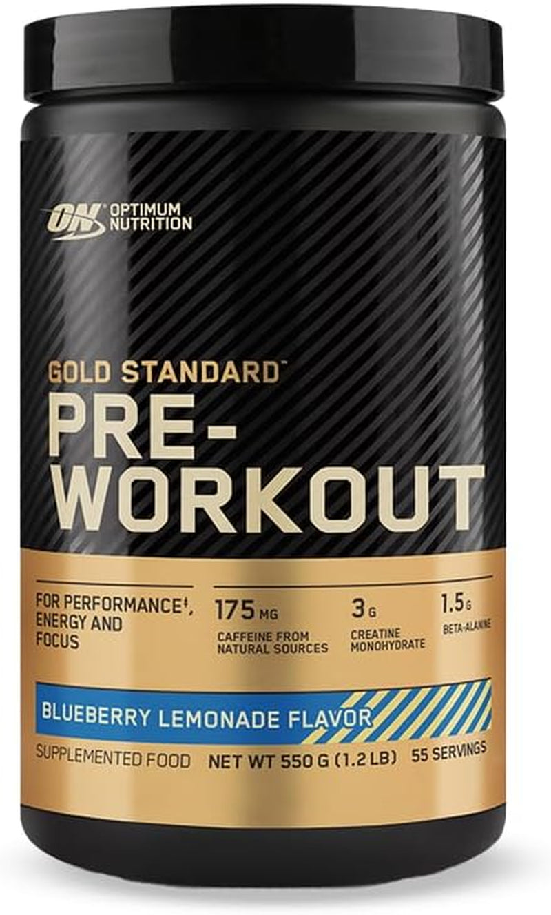 Gold Standard Pre Workout, Blueberry Lemonade, 300G, 30 Servings