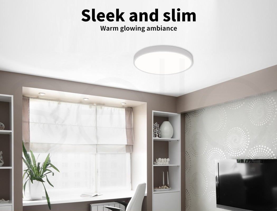 Emitto 3-Colour Ultra-Thin 5Cm LED Ceiling Light Modern Surface Mount 72W
