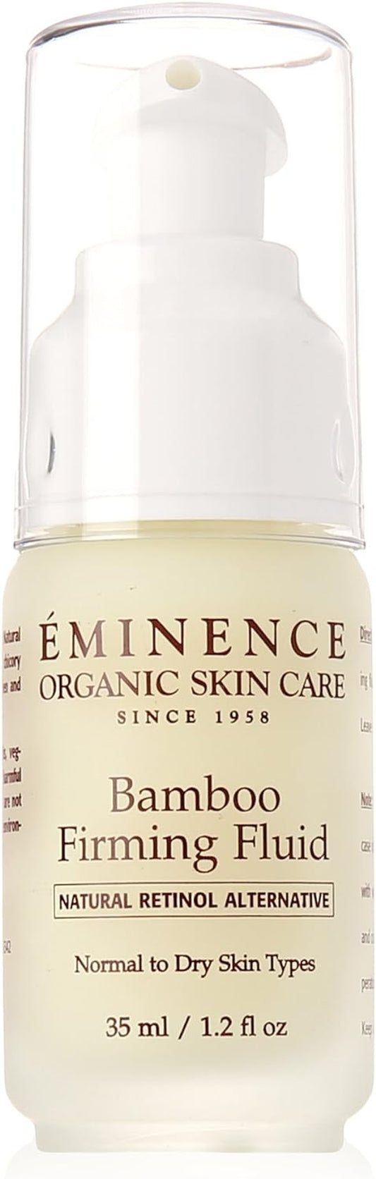 Organic Skincare Bamboo Firming Fluid, 1.2 Ounce