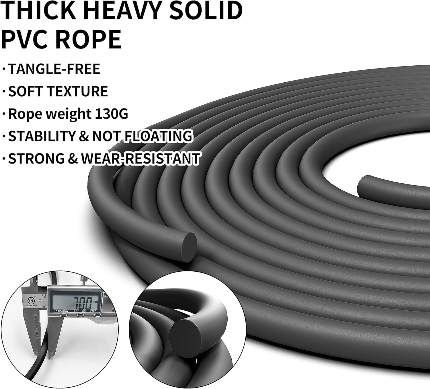 Skipping Rope Double Weighted Jump Rope 360° Swivel Ball Bearings Tangle-Free Double Fat Burning with Aluminum Handle Weighted Jumping Rope for Endurance Weight Lose Crossfit MMA Cardio & Workouts